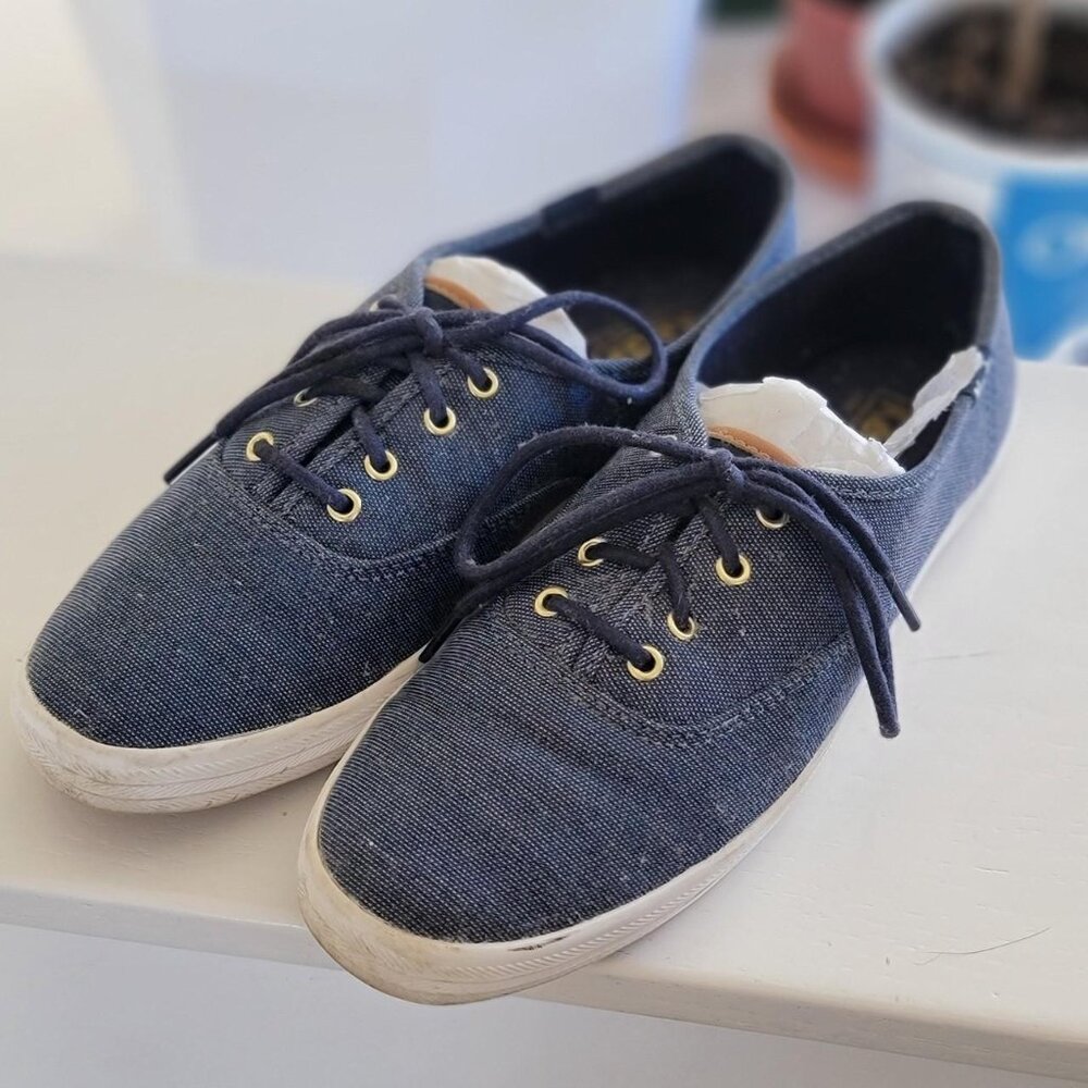 Denim / chambray keds